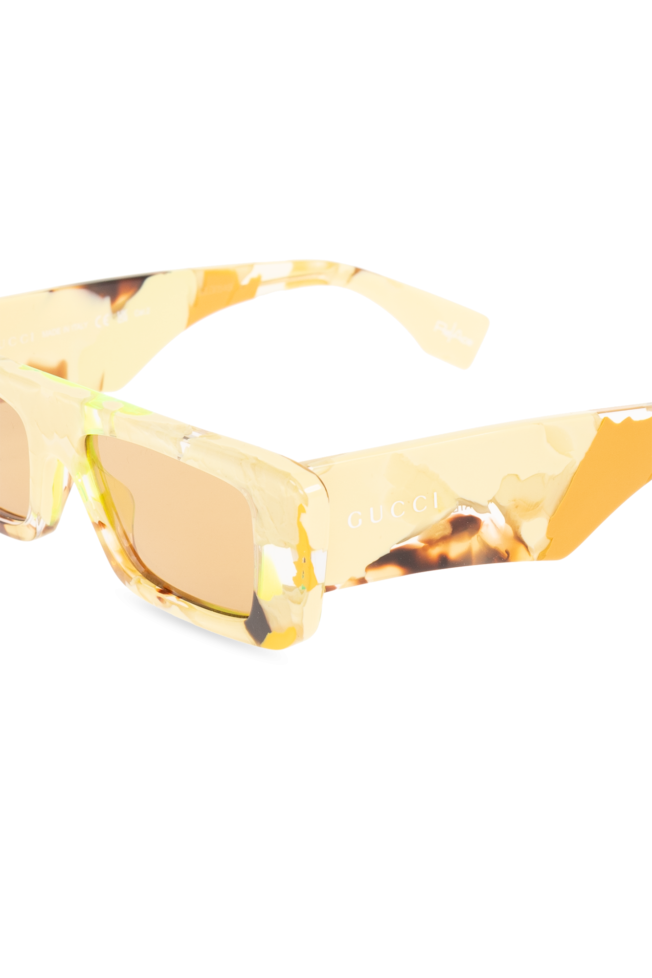 Yellow Sunglasses Gucci - Vitkac AS